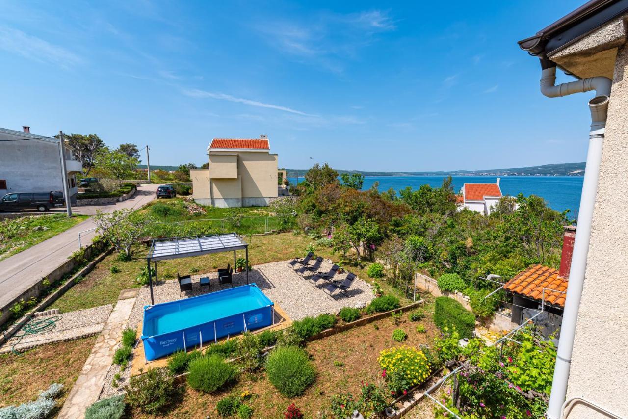 נוביגראד דאלמטיה Apartment Sea And Mountain With Pool חדר תמונה