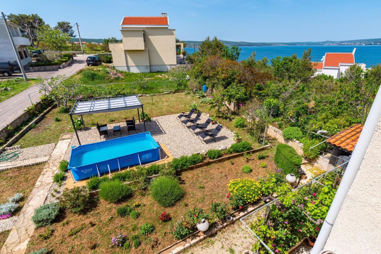 נוביגראד דאלמטיה Apartment Sea And Mountain With Pool חדר תמונה