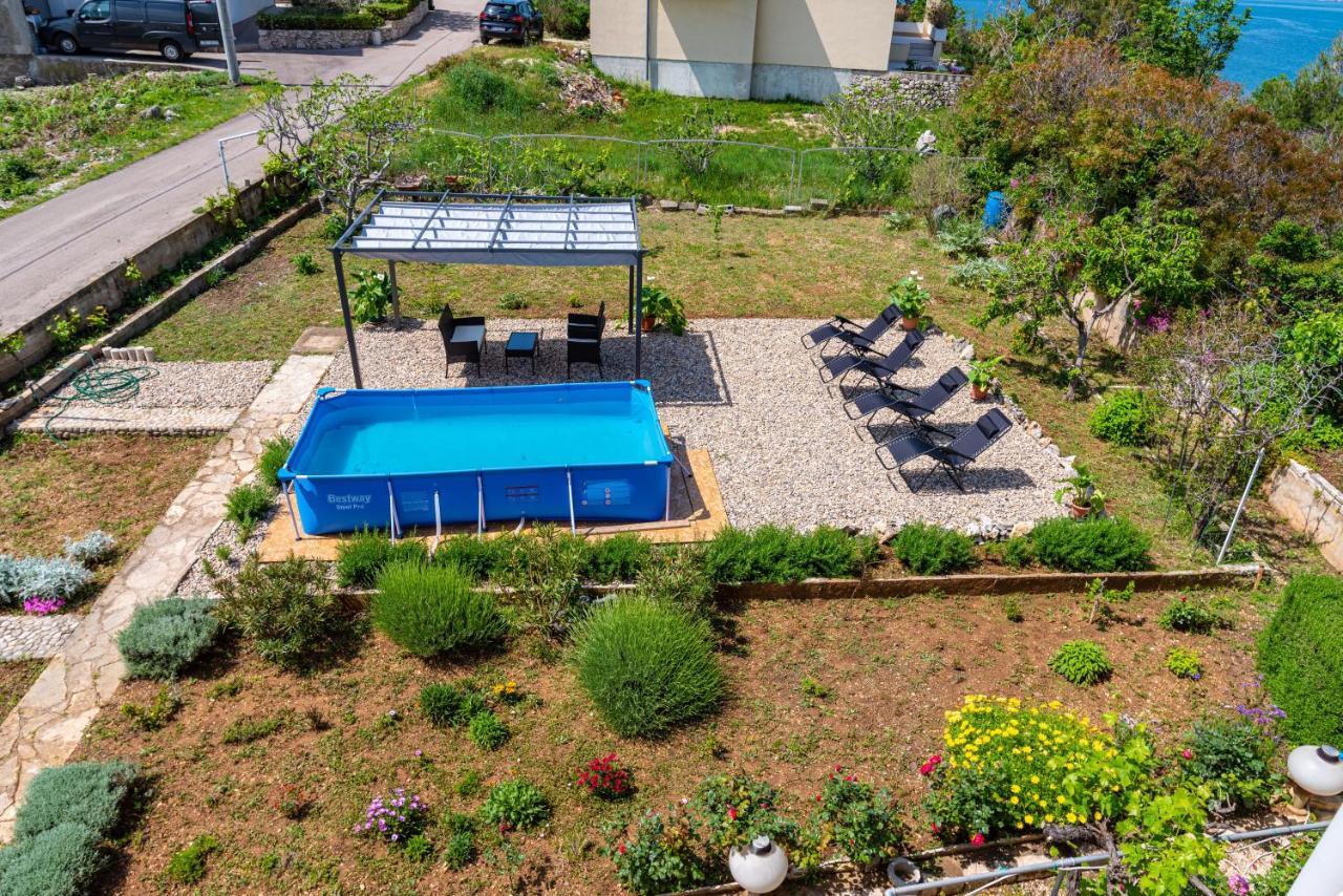 נוביגראד דאלמטיה Apartment Sea And Mountain With Pool חדר תמונה